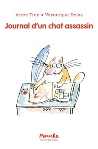 Couverture de l’édition « Journal d'un chat assassin — Anne Fine et Véronique Deiss ».