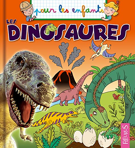 Couverture de l’édition « Les dinosaures — Emmanuelle Kecir-Lepetit et Lucile Ahrweiller ».