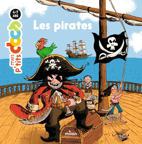 Couverture de l’édition « MES P'TITS DOCS - Les Pirates — Stéphanie Ledu et Roland Garrigue ».